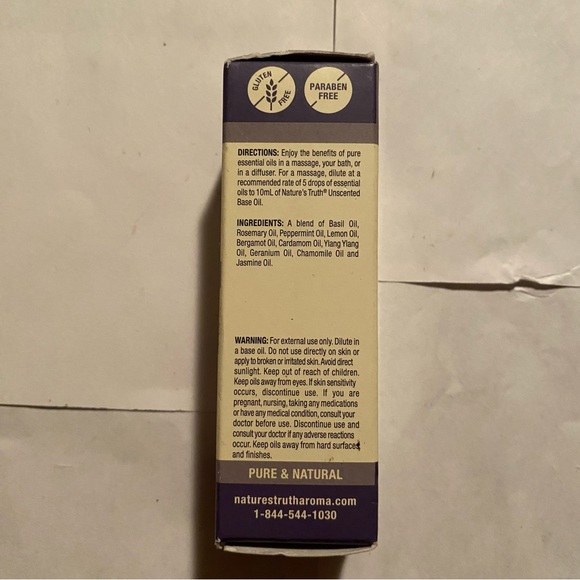 Nature’s Truth Essential Oil Mental Clarity Pure Focusing Aromatherapy 0.51 oz - Picture 3 of 3